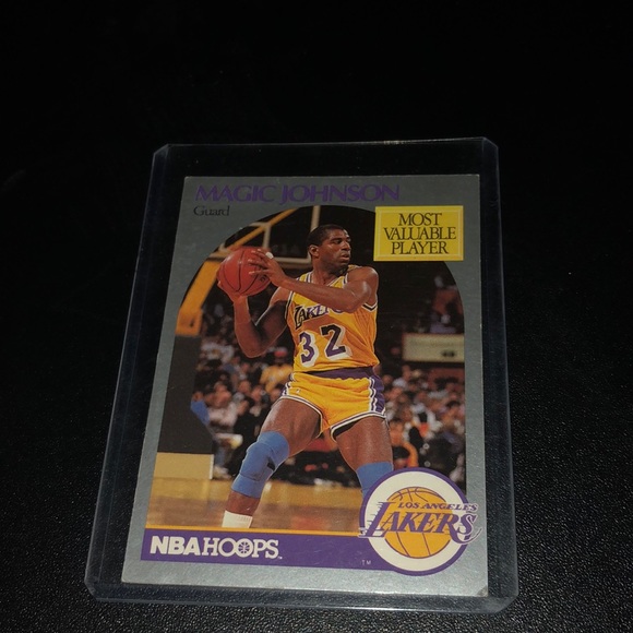 Magic Johnson (most valuable MVP ) Basketball card - Picture 1 of 4